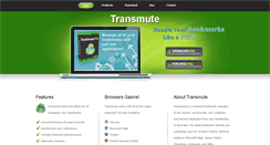 Desktop Screenshot of gettransmute.com